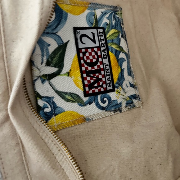 Lemon Print Tote Bag - Picture 6 of 6